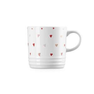 Le Creuset Stoneware Mug 350ml Heart Decal